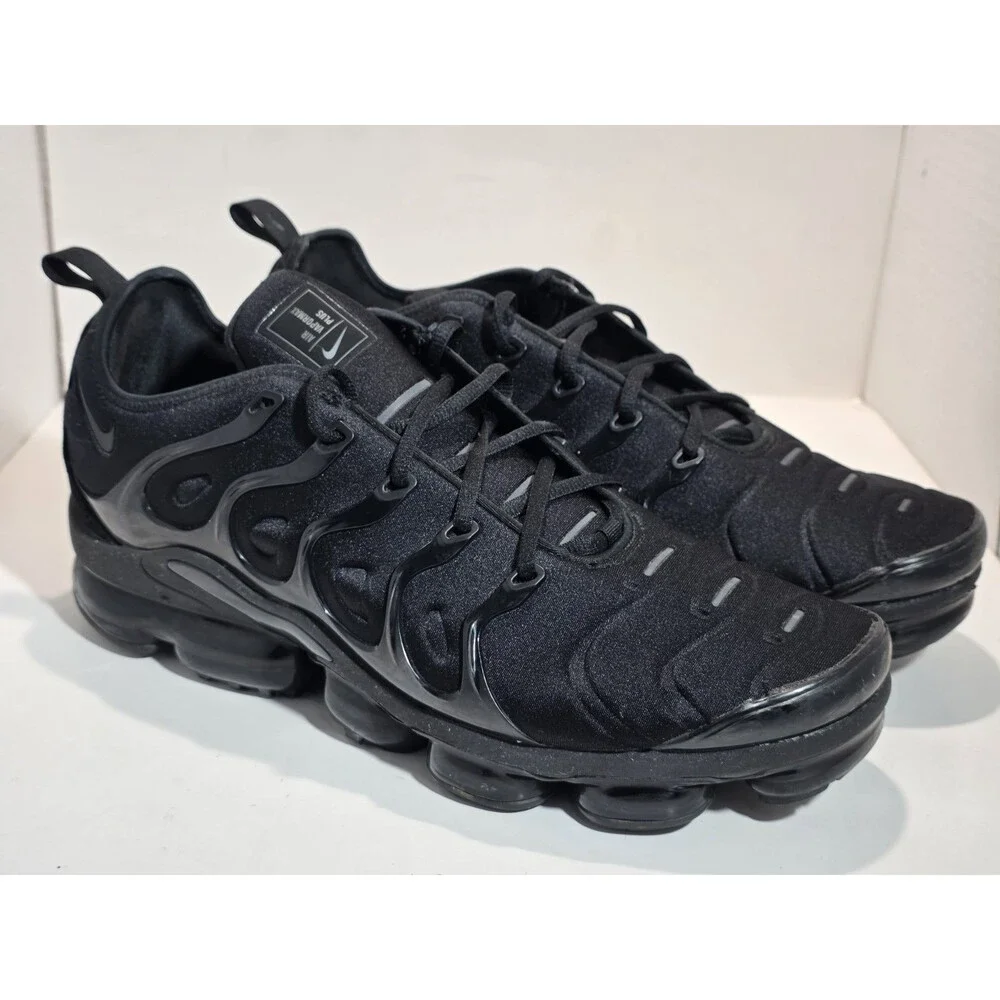 Nike Air VaporMax Plus Triple Black Size 14 924453-004